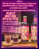 RAINBOW MECH-APOCALYPSE Floral Springtime Gin & Tote Bag