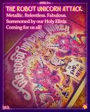 RAINBOW MECH-APOCALYPSE Floral Springtime Gin & Tote Bag