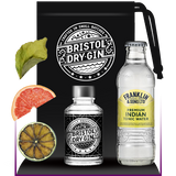 Gin Mini, Tonic, Garnish with Drawstring Bag